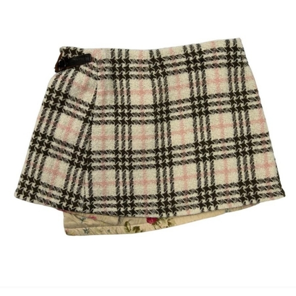 Burberry Girl's Wool Skirt Sz 10 - Picture 3 of 7